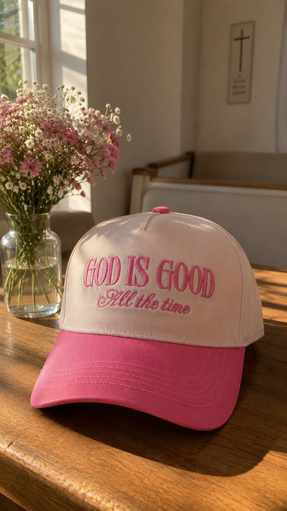“God Is Good” Handmade Hats ✝️