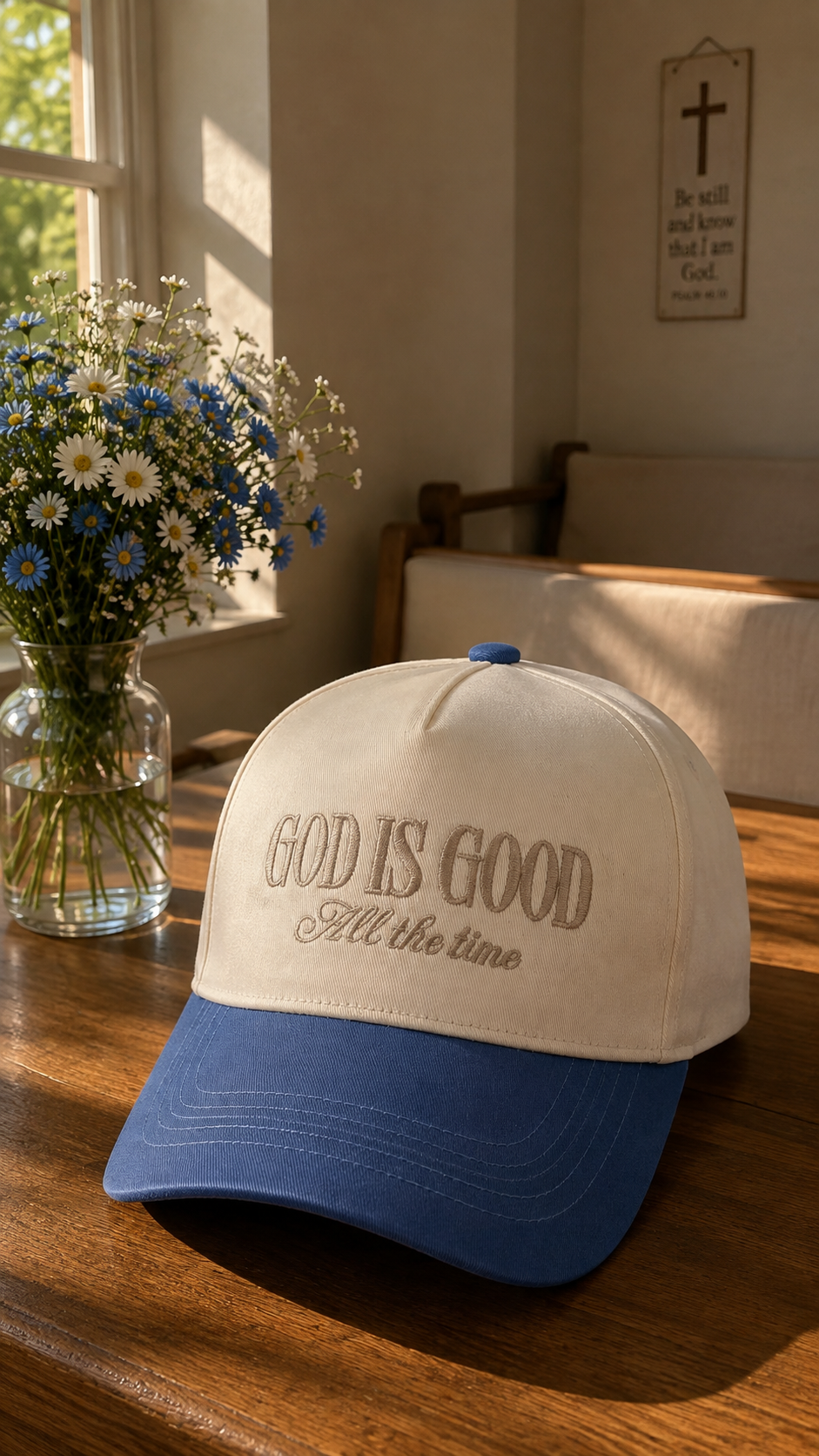 “God Is Good” Handmade Hats ✝️