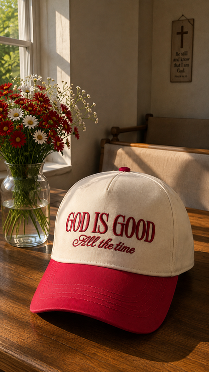 “God Is Good” Handmade Hats ✝️